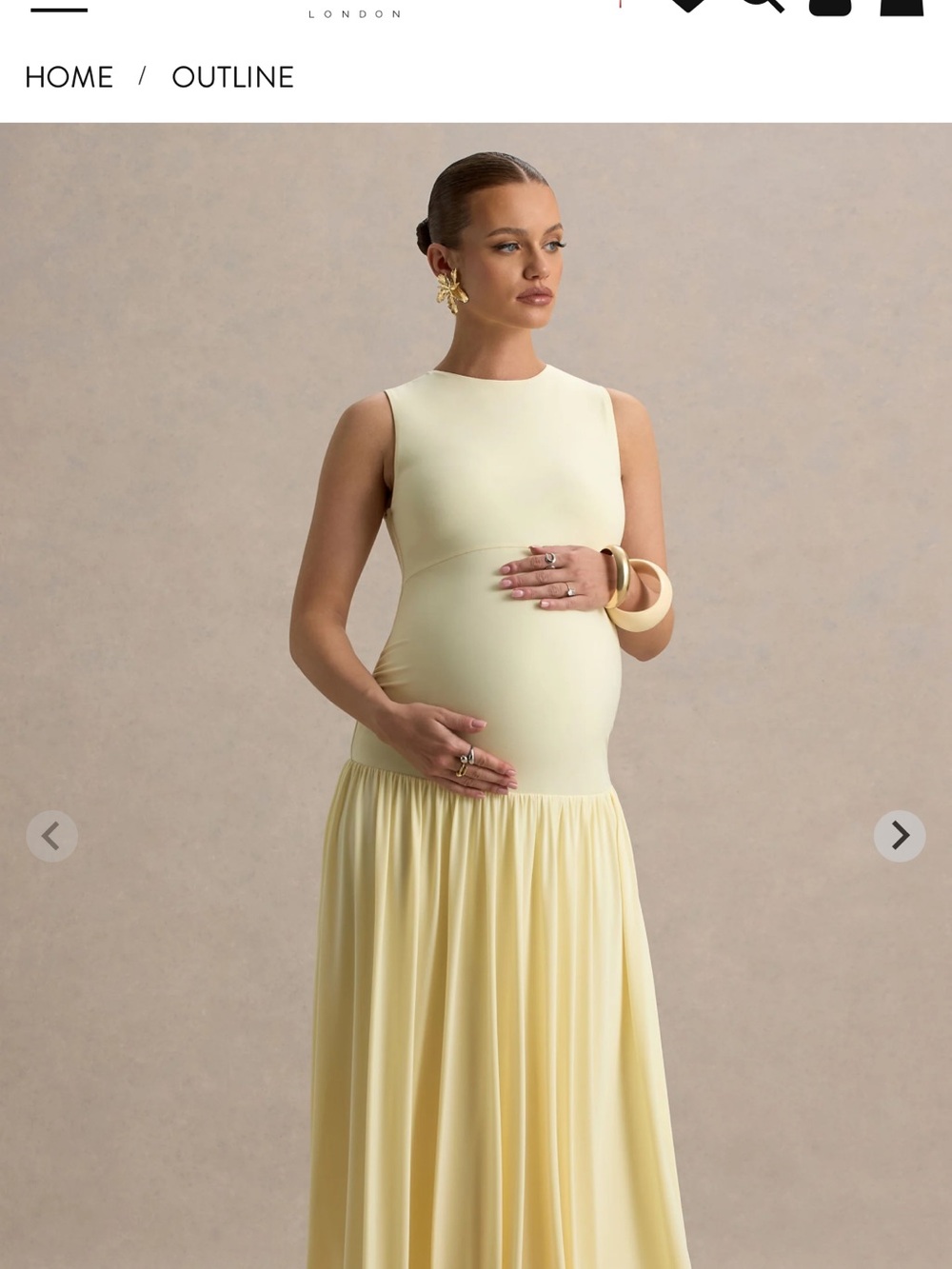 Club L London Maternity Dress